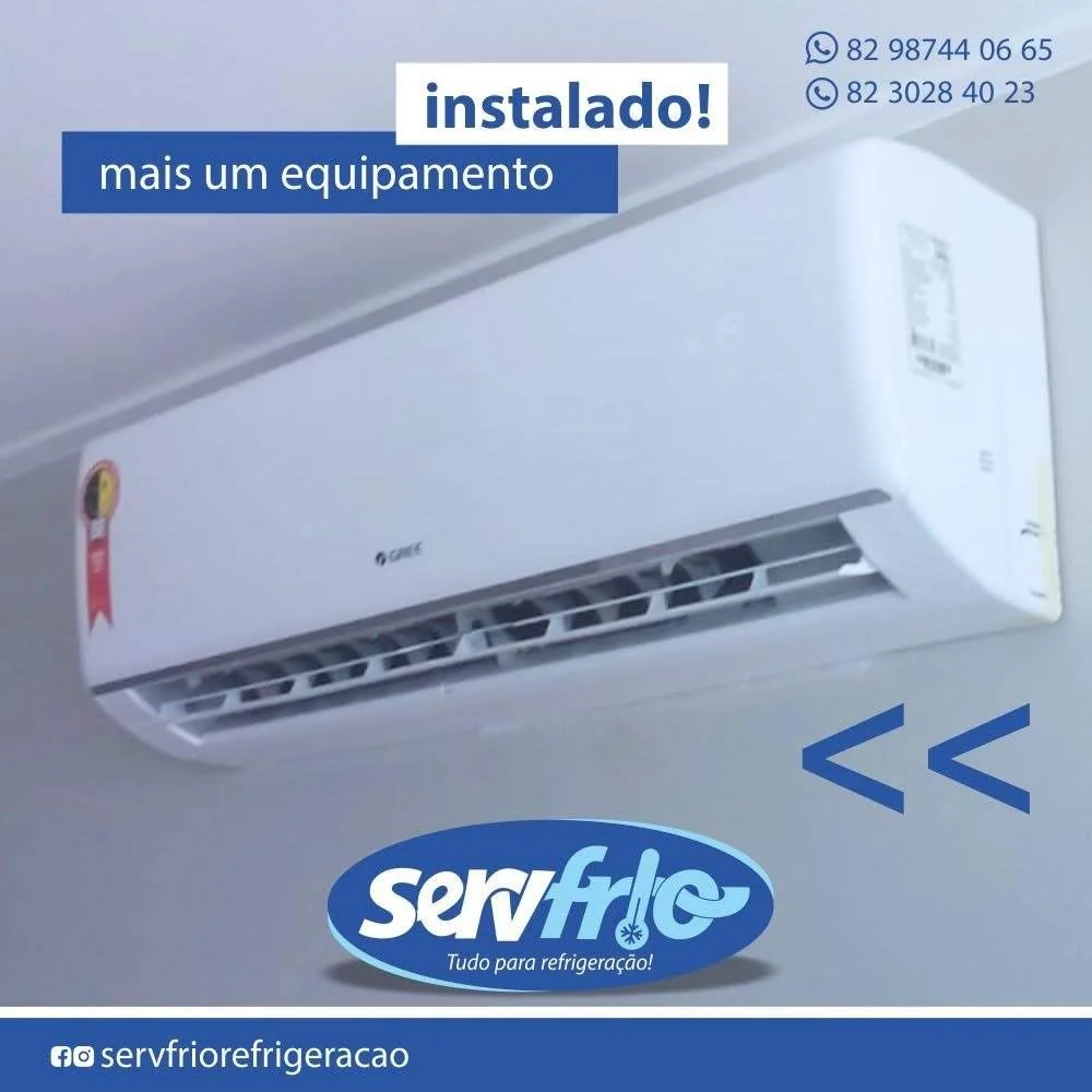 Instalação de ar-condicionado