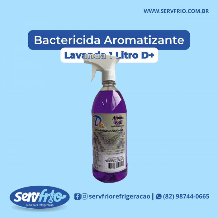 Bactericida Aromatizante Lavanda 1 Litro D+