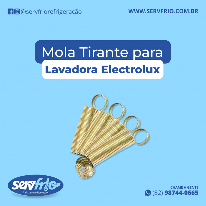 Mola Tirante para Lavadora Electrolux