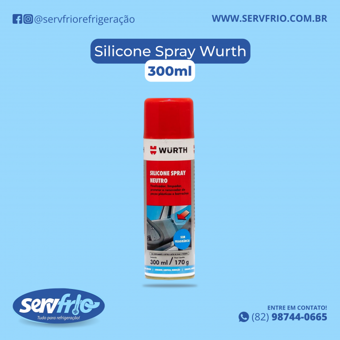 Silicone Spray 300ml - Wurth