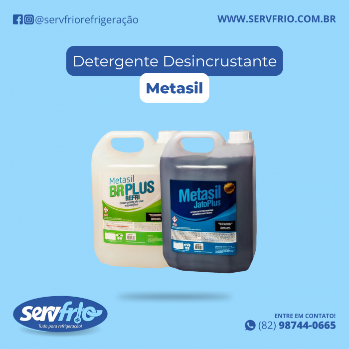 Detergente Desincrustante Metasil